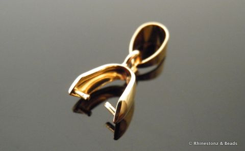 Gold Plated Bail with 5.25mm Loop